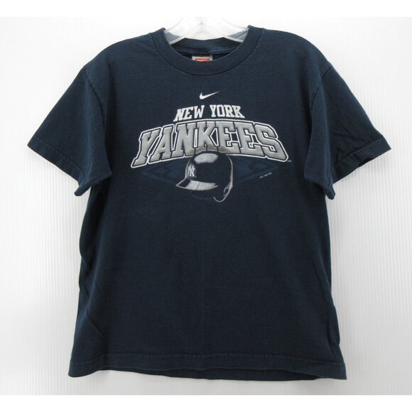 Nike Other - New York Yankees Shirt Boys Large Nike Center Swoosh Baseball Sportswear